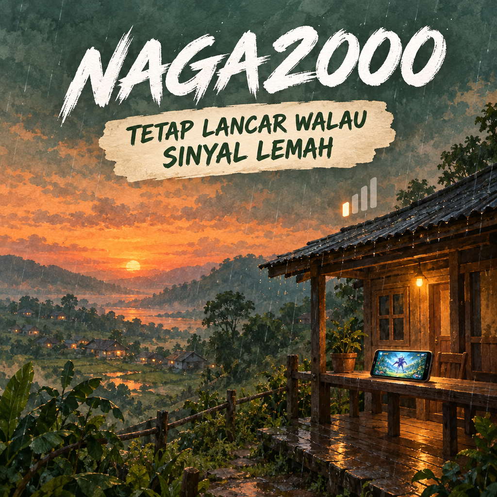 NAGA2000 Game Online Tetap Lancar Walau Sinyal Rumah Lemah